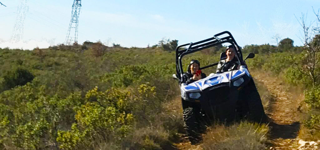 anniversaire en buggy sur la côte d'azur