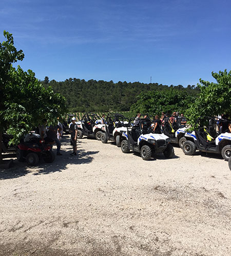 séminaire en buggy sur la cote d'azur